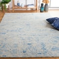 thumbnail image 1 of SAFAVIEH Chatham Jayden Geometric Wool Area Rug, Blue/Ivory, 6' x 9', 1 of 12