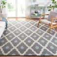 thumbnail image 1 of SAFAVIEH Chatham Wystan Geometric Wool Area Rug, Ivory/Dark Gray, 8' x 10', 1 of 11