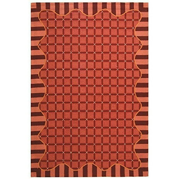 Safavieh Chelsea HK67C Wine 7'9" x 9'9" Rug