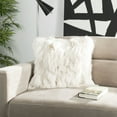 thumbnail image 1 of Safavieh Chic Shag Solid Plush Fur Pillow, 1 of 3