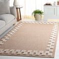 thumbnail image 1 of Safavieh Clayton Hervey Bordered Indoor/Outdoor Area Rug, Natural/Ivory, 5'3" x 7'6", 1 of 10