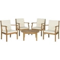 thumbnail image 1 of Safavieh Colfax 5 Piece Contemporary Outdoor Coffee Set, 1 of 6