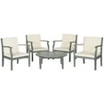 thumbnail image 1 of Safavieh Colfax 5 Piece Contemporary Outdoor Coffee Set, 1 of 6
