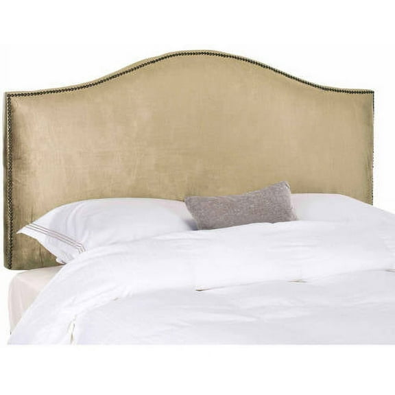 Safavieh Connie Classic Upholstered Headboard with Nail Heads, Full, Antique Sage