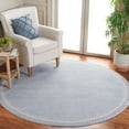 thumbnail image 1 of SAFAVIEH Continental Ermintrude Distressed Area Rug, Blue/Beige, 3' x 3' Round, 1 of 10