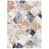 Safavieh Coppertone Hugborg Abstract Distressed Rug 5'3" x 7'7" 5' x 8' Indoor Living Room,Bedroom,Dining Room Rectangle