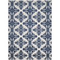 thumbnail image 1 of Cottage Taupe Large Rectangle Rug-Color:Cream/Royal,Shape:Large Rectangle,Size:8' X 11'-2", 1 of 3