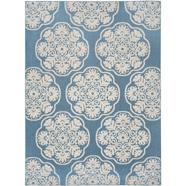 Safavieh Cottage Jarred Floral Medallion Indoor/Outdoor Area Rug