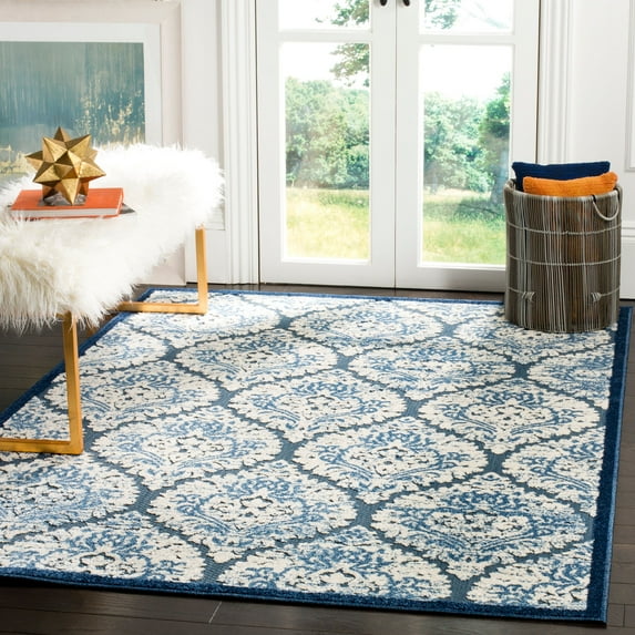 Safavieh Cottage Jepson Geometric Damask Indoor/Outdoor Area Rug