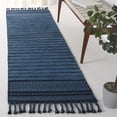 thumbnail image 1 of Safavieh Cotton Kilim Giffard Striped Runner Rug, Blue, 2'3" x 8', 1 of 6