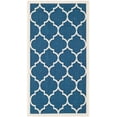 thumbnail image 1 of Safavieh Courtyard Alyssa Geometric Indoor/Outdoor Area Rug, Navy/Beige, 2'7" x 5', 1 of 14
