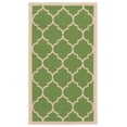 thumbnail image 1 of Safavieh Courtyard Alyssa Geometric Indoor/Outdoor Area Rug, Green/Beige, 2' x 3'7", 1 of 12