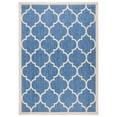 thumbnail image 1 of Safavieh Courtyard Alyssa Geometric Indoor/Outdoor Area Rug, Blue/Beige, 9' x 12', 1 of 15