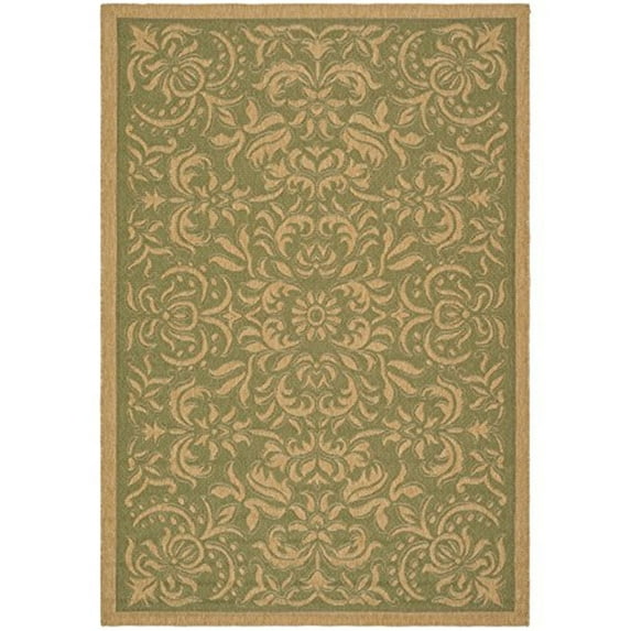 Safavieh Courtyard Annie Floral Indoor/Outdoor Area or Runner Rug