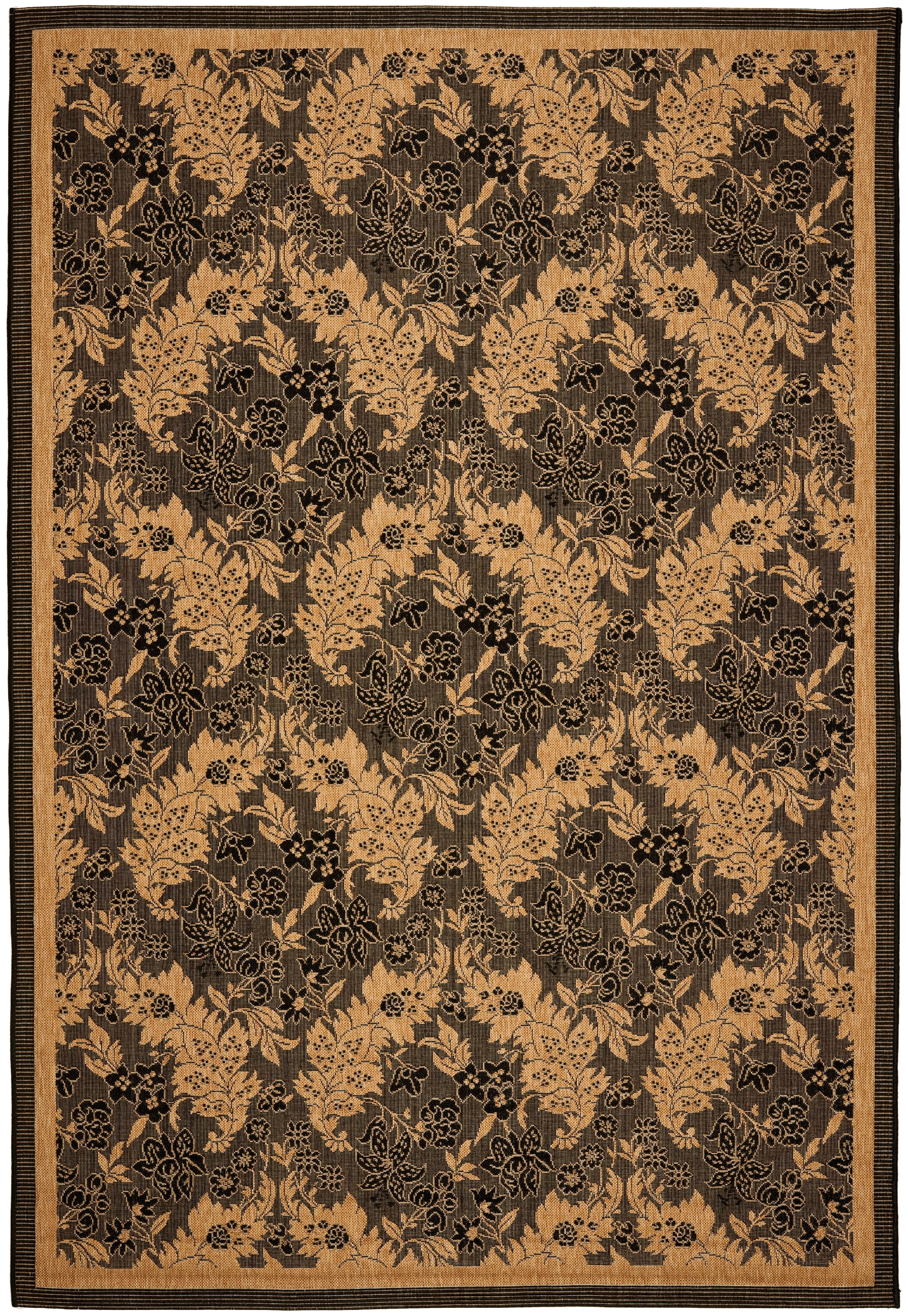 Safavieh Courtyard April Damask Indoor/Outdoor Area Rug or Runner ...