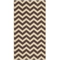 thumbnail image 1 of Safavieh Courtyard Bailey Chevron Indoor/Outdoor Area Rug, Dark Brown, 2'7" x 5', 1 of 10