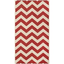 Safavieh Courtyard Bailey Chevron Indoor/Outdoor Area Rug, 2' x 3'7", Red