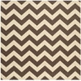 thumbnail image 1 of Safavieh COURTYARD, DARK BROWN, 6'-7" X 6'-7" Square, Area Rug, CY6244-204-7SQ, 1 of 4