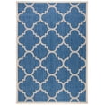 thumbnail image 1 of Safavieh Courtyard Becky Geometric Indoor/Outdoor Area Rug, Blue/Beige, 8' x 11', 1 of 16