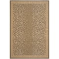 thumbnail image 1 of Safavieh Courtyard Candace Spotted Indoor/Outdoor Area Rug, Natural/Gold, 6'7" x 9'6", 1 of 11