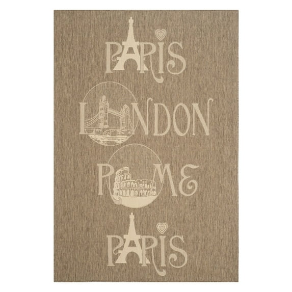 Safavieh Courtyard Pierre European Cities Indoor/Outdoor Area Rug