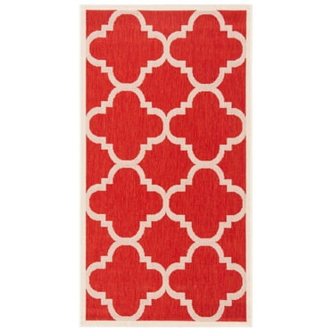 8ft Round Water Resistant, Large Indoor Outdoor Rugs for Patios, Front ...