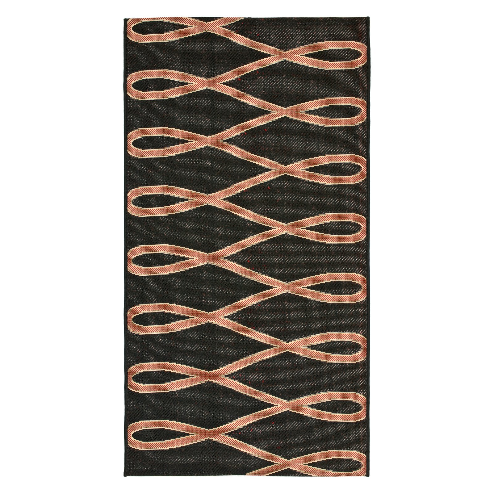 SAFAVIEH Courtyard Arielle Geometric Swirls Indoor/Outdoor Area Rug ...