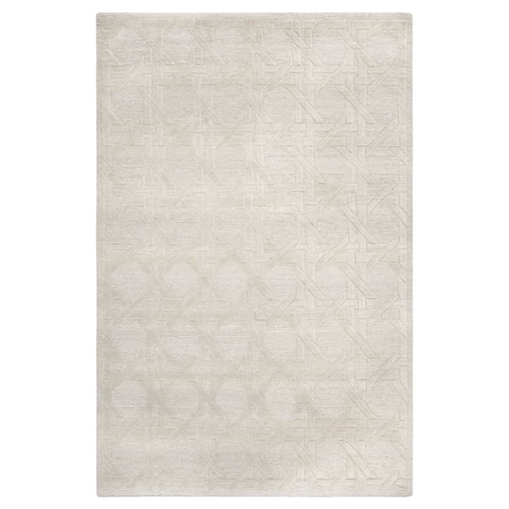 Safavieh Couture Hand-knotted Aryana Contemporary Wool Rug Silver 6' x 9' 6' x 9'
