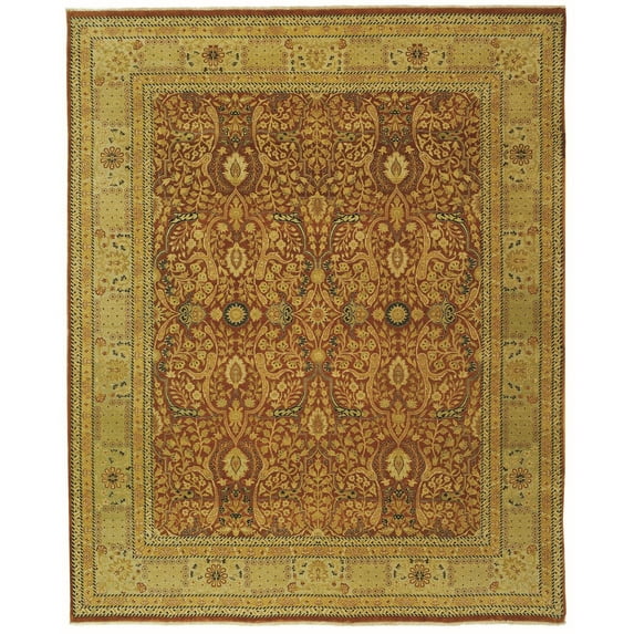 Safavieh Couture Hand-knotted Haj Jalili Kaleigh Traditional Oriental Wool Rug with Fringe 8' x 10' 8' x 10' Indoor