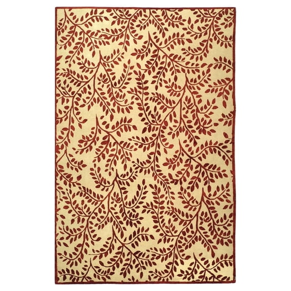 Safavieh Couture Hand-knotted Lisbeth Vines Silk/ Wool Rug Assorted 4' x 6' 4' x 6'