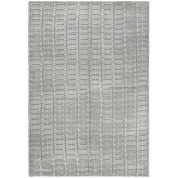 Safavieh Couture Hand-knotted Tibetan Hanne Modern Wool Rug Grey 8' x 10' 8' x 10'
