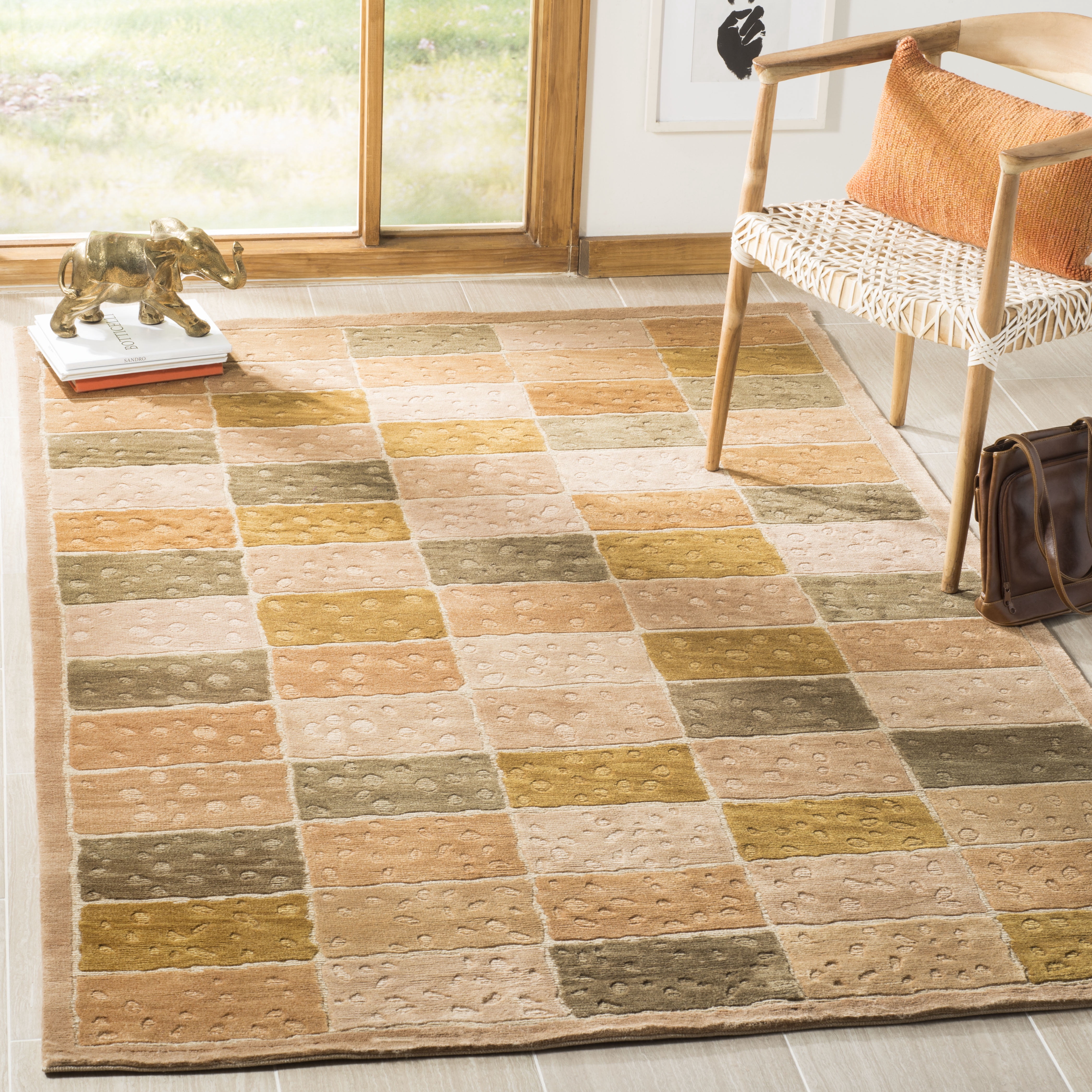 Safavieh Tibetan Kerstin Geometric Area Rug, Multi, 6' x 9'