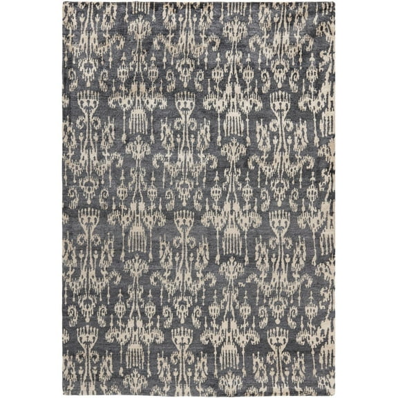 Safavieh  Couture Hand-knotted Tibetan Vianne Modern Wool Rug 6'  x  9' 6' x 9' Living Room,Bedroom