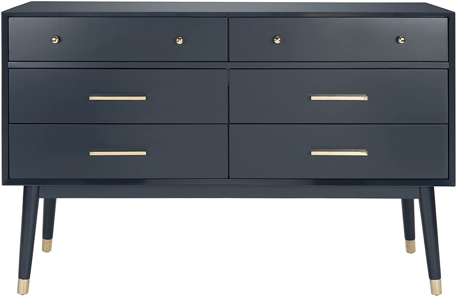 best blue cheese vinaigrette dressing Navy Lacquered Thomasville Dresser – Lucketts Store main image 1