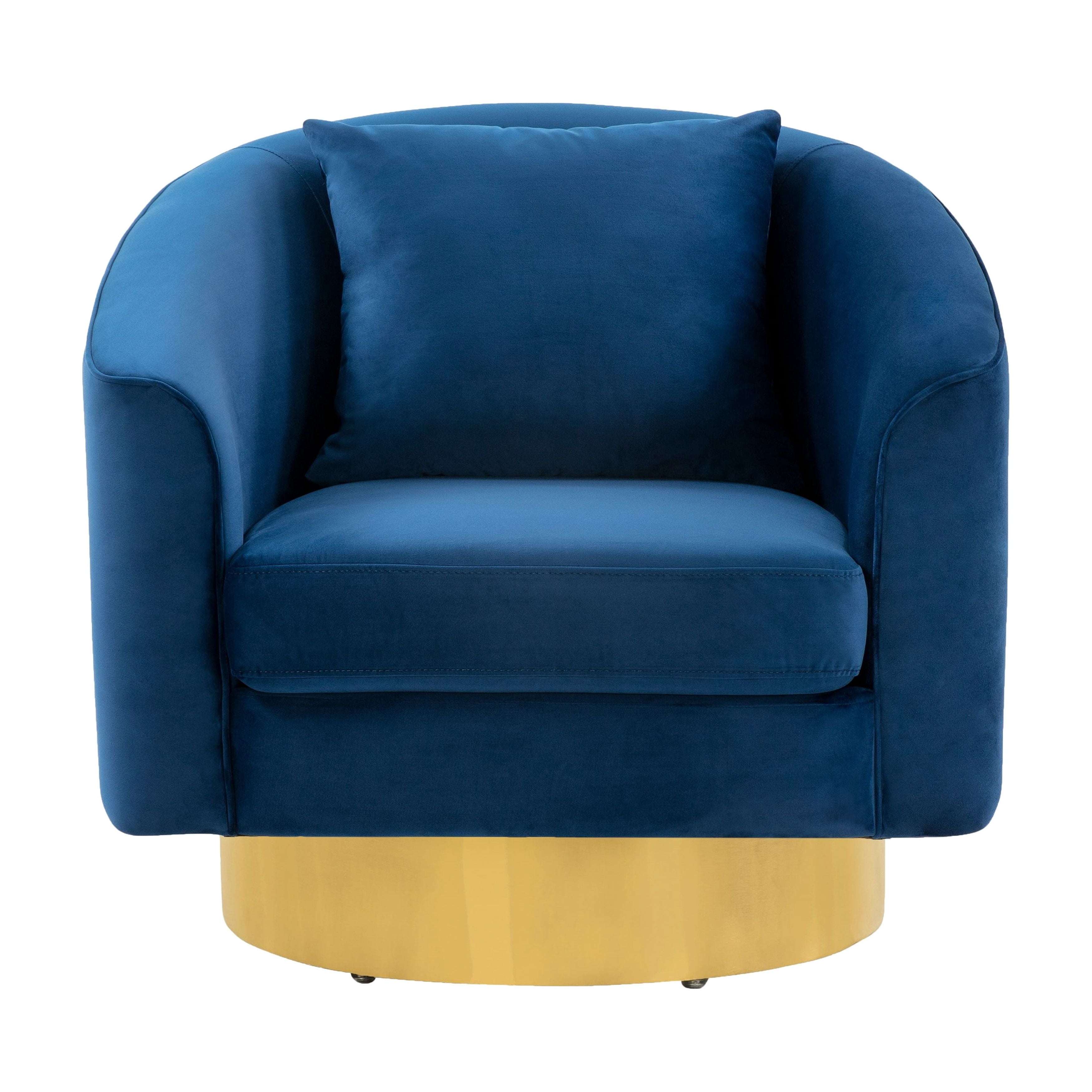 Safavieh Couture Joaquin Swivel Barrel Chair - Thumbnail 5
