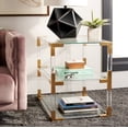 thumbnail image 1 of Safavieh Couture Louisa 3-Tier Modern Glam Acrylic End Table, 1 of 7