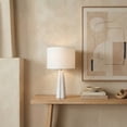 thumbnail image 1 of Safavieh Couture Ophelie 25" Electroplating Table Lamp, White, 1 of 11