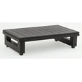 thumbnail image 1 of SAFAVIEH Couture Montford Outdoor Patio Aluminum Coffee Table, Black, 1 of 12