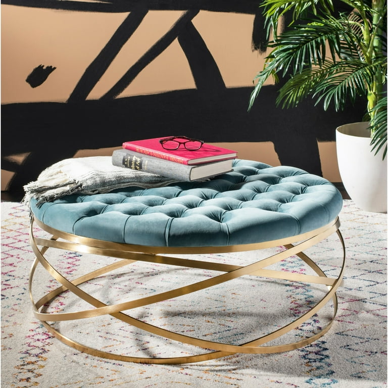 Safavieh tufted ottoman deals