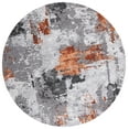 thumbnail image 1 of Safavieh Craft 820 Rugs, Grey / Orange, 4' X 4' Round, Round, 1 of 8
