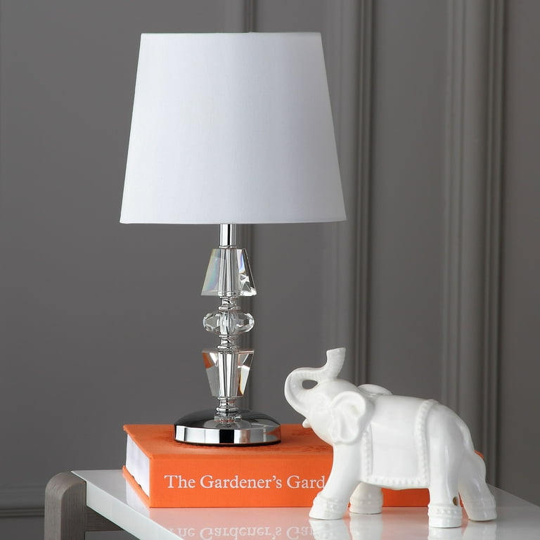 Safavieh Crescendo 16 Inch High Tiered Crystal Lamp Clear