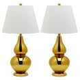 thumbnail image 1 of Safavieh Cybil LIT4088 26 in. G Double-Gourd Solid Table Lamp , Set of 2, 1 of 10