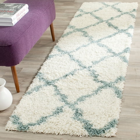 Safavieh Daley Geometric Plush Shag Area Rug or Runner