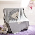 thumbnail image 1 of Safavieh Dandy Lion Cotton Baby Throw, 1 of 5