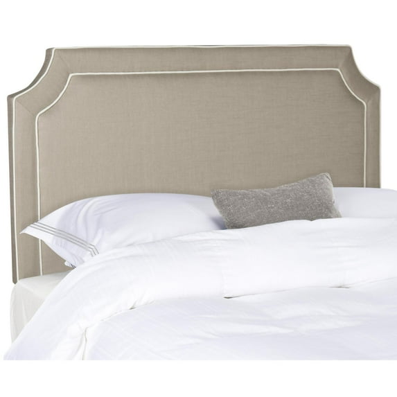 Safavieh Dane Piping Headboard, Available in Multiple Colors and Sizes