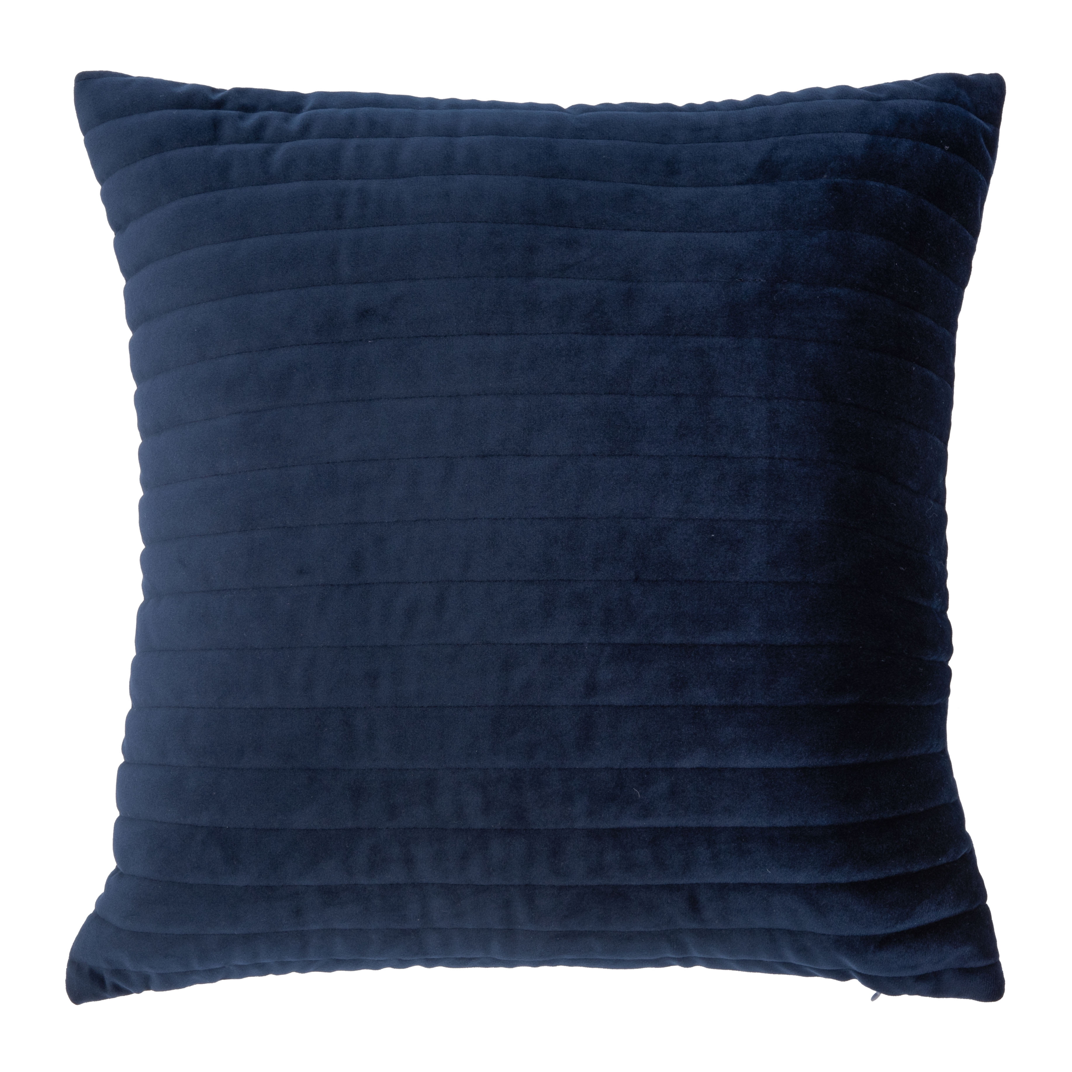 Safavieh Darza Striped Lines Decorative Pillow, 16" x 16", Dark Blue - Walmart.com