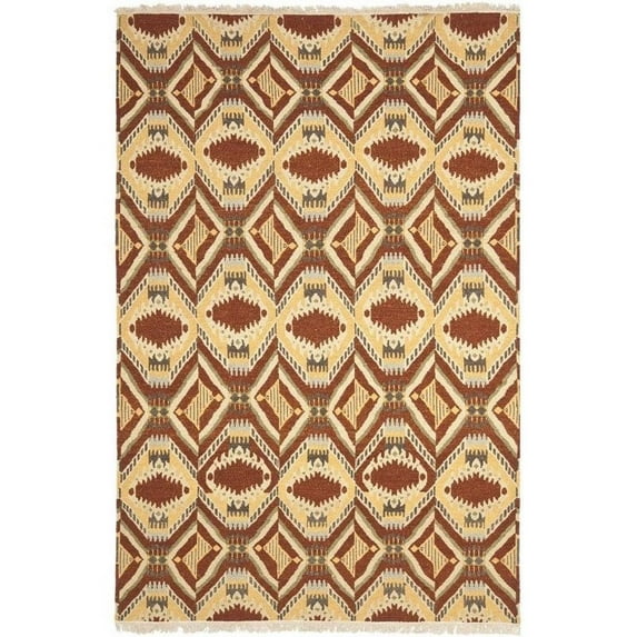 Safavieh David Easton Paprika Contemporary Rug - 9' x 12'