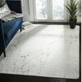 thumbnail image 1 of Safavieh Daytona Charlie Geometric Polyester Machine Washable Area Rug, Ivory/Gray, 5'1" x 7'6", 1 of 9