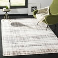 thumbnail image 1 of Safavieh Daytona Westley Geometric Polyester Machine Washable Area Rug, Ivory/Gray, 5'1" x 7'6", 1 of 9