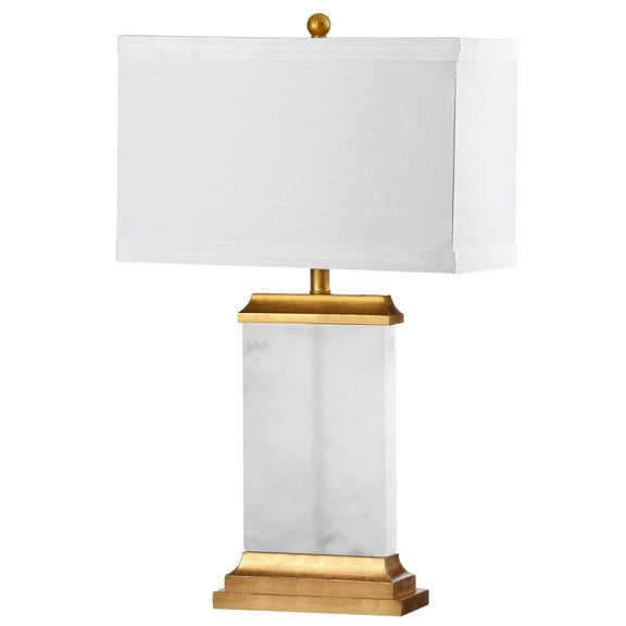 Safavieh Delilah 26.75 In. High Alabaster Table Lamp, White